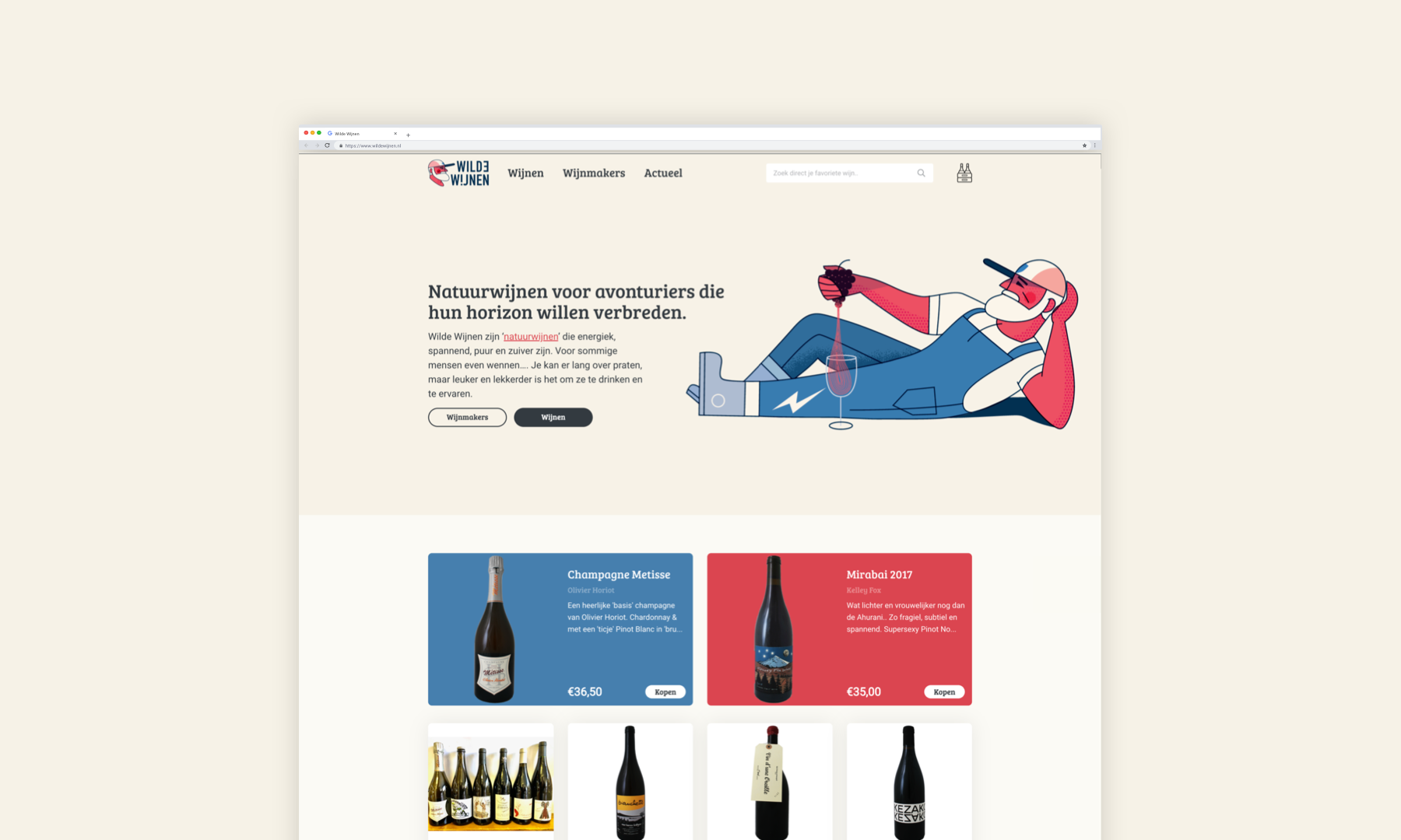 Wilde Wijnen Webdesign